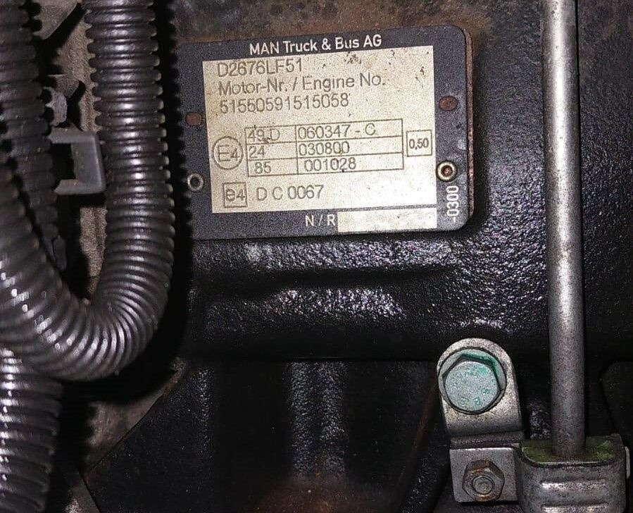 MAN D2676 LF51 MAN TGA, TGS, TGX - Двигун в категорії Вантажівки: фото 2 MAN D2676 LF51 MAN TGA, TGS, TGX - Двигун в категорії Вантажівки: фото 2