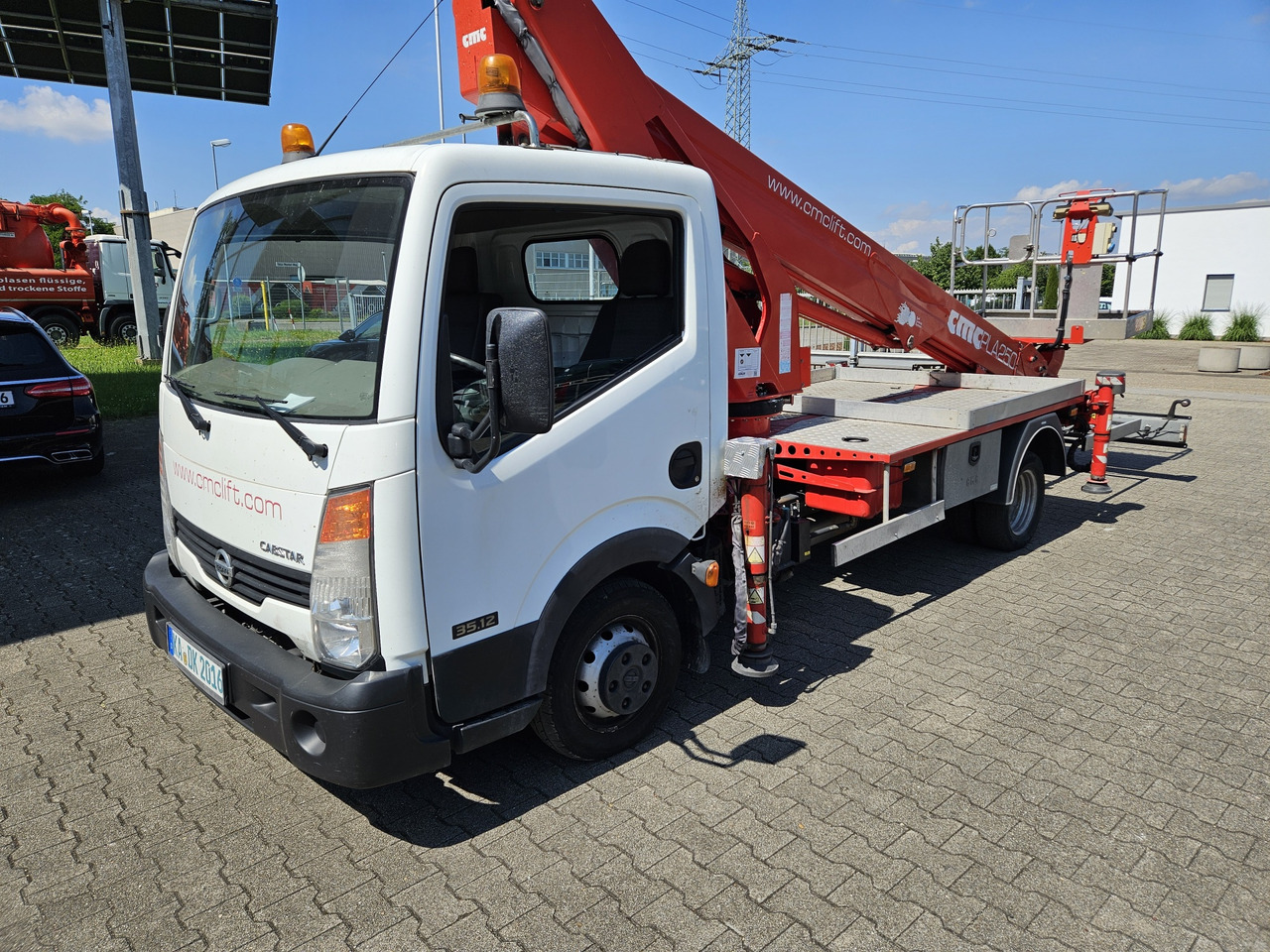 Nissan Cabstar CMC PLA 250 - 25m TOP nur 420 Stunden! - Автовишка: фото 2 Nissan Cabstar CMC PLA 250 - 25m TOP nur 420 Stunden! - Автовишка: фото 2