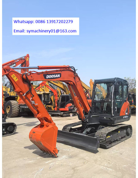 Doosan DX60 - Міні-екскаватор: фото 3 Doosan DX60 - Міні-екскаватор: фото 3