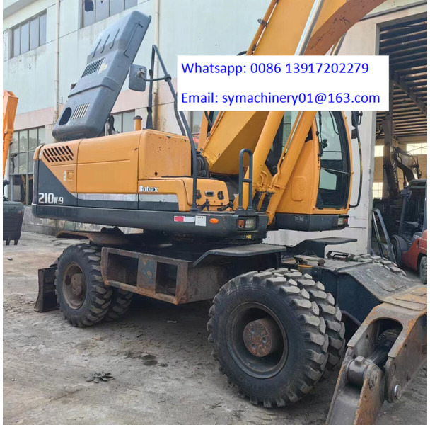 Hyundai R210W - Колісний екскаватор: фото 4 Hyundai R210W - Колісний екскаватор: фото 4