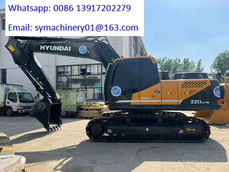 Hyundai R220LC-9S - Гусеничний екскаватор: фото 1 Hyundai R220LC-9S - Гусеничний екскаватор: фото 1