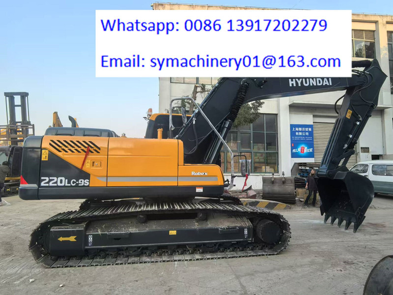 Hyundai R220LC-9S - Гусеничний екскаватор: фото 1 Hyundai R220LC-9S - Гусеничний екскаватор: фото 1