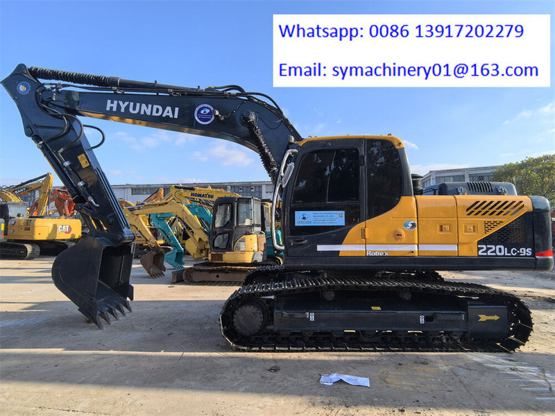 Hyundai R220LC-9S - Гусеничний екскаватор: фото 1 Hyundai R220LC-9S - Гусеничний екскаватор: фото 1