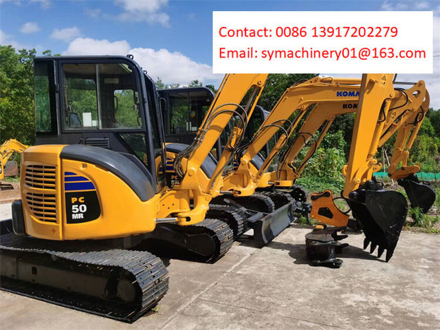 Komatsu PC50 - Міні-екскаватор: фото 5 Komatsu PC50 - Міні-екскаватор: фото 5