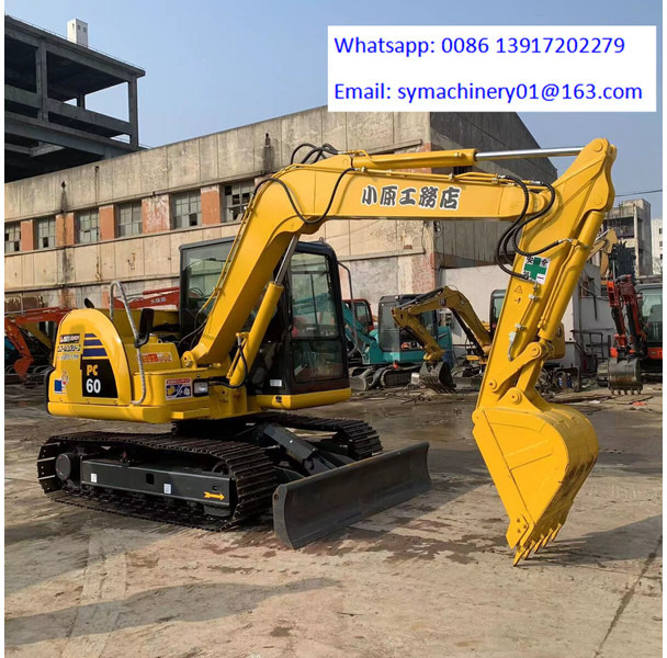 Komatsu PC60-8 - Міні-екскаватор: фото 1 Komatsu PC60-8 - Міні-екскаватор: фото 1