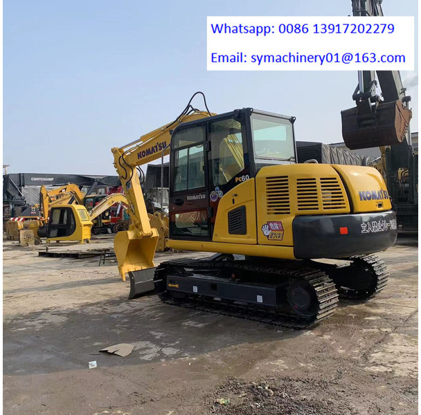 Komatsu PC60-8 - Міні-екскаватор: фото 3 Komatsu PC60-8 - Міні-екскаватор: фото 3