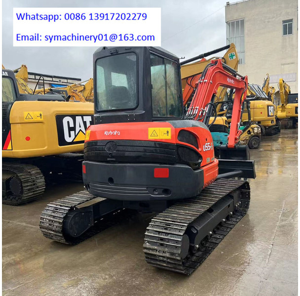 Kubota U55-5 - Міні-екскаватор: фото 2 Kubota U55-5 - Міні-екскаватор: фото 2
