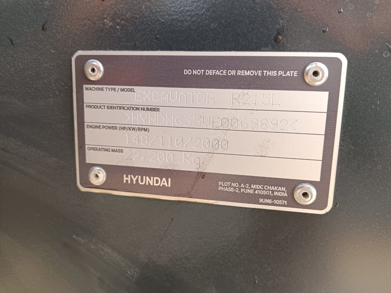 New Hyundai R215L tracked excavator - Гусеничний екскаватор: фото 3 New Hyundai R215L tracked excavator - Гусеничний екскаватор: фото 3