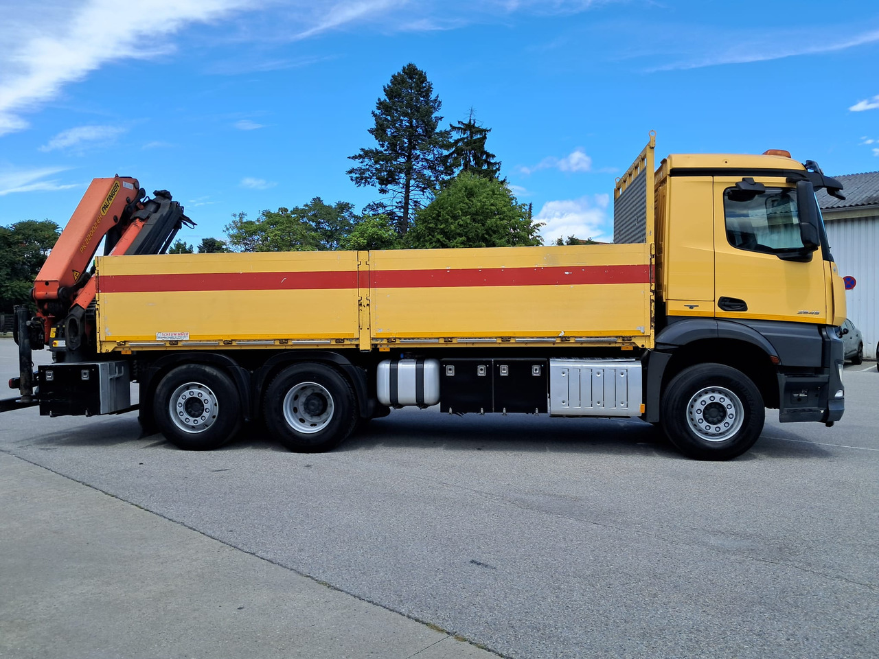 MERCEDES-BENZ Arocs 2545 | Palfinger PK 22002 | Klima | Retarder | Euro 6 - Бортова вантажівка/ Платформа, Вантажівка з маніпулятором: фото 5 MERCEDES-BENZ Arocs 2545 | Palfinger PK 22002 | Klima | Retarder | Euro 6 - Бортова вантажівка/ Платформа, Вантажівка з маніпулятором: фото 5