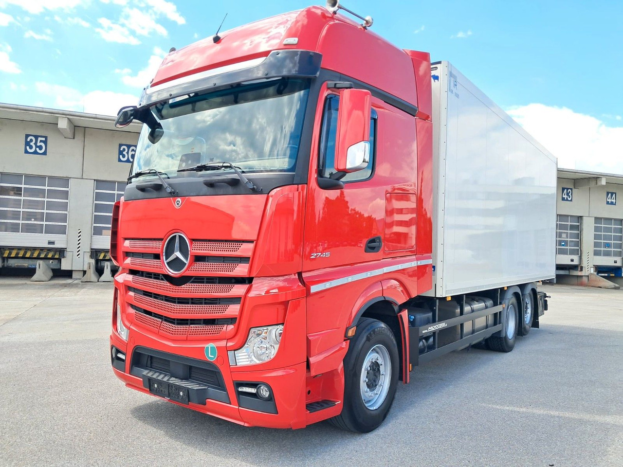 Mercedes-Benz Actros 2745 Kühlkoff | Standklima/heiz | Liftach - Рефрижератор вантажівка: фото 1 Mercedes-Benz Actros 2745 Kühlkoff | Standklima/heiz | Liftach - Рефрижератор вантажівка: фото 1