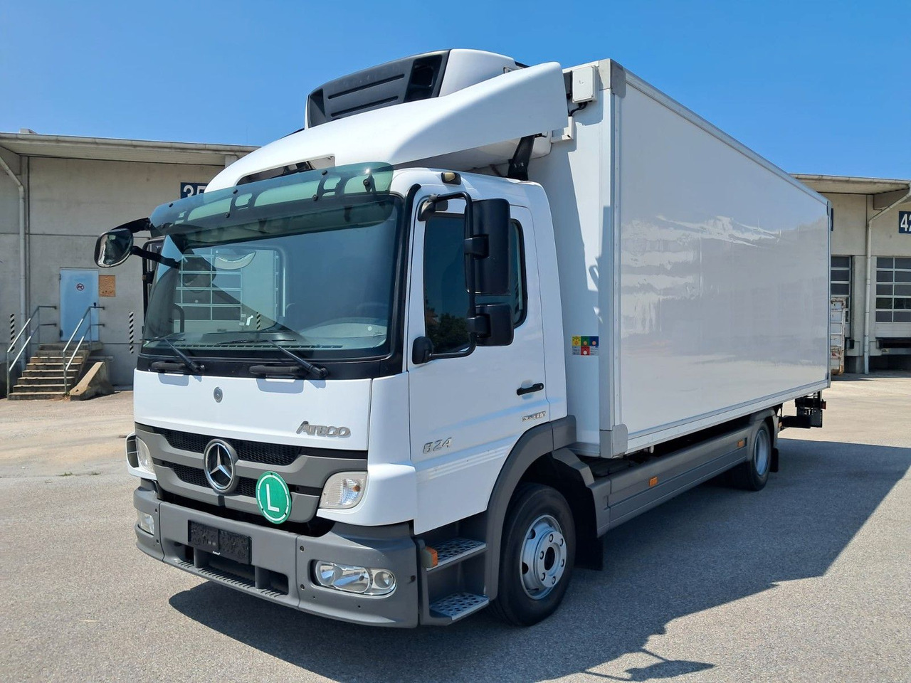 Mercedes-Benz Atego 824 Kühlkoffer | LBW | Klima | Diff - Рефрижератор вантажівка: фото 1 Mercedes-Benz Atego 824 Kühlkoffer | LBW | Klima | Diff - Рефрижератор вантажівка: фото 1