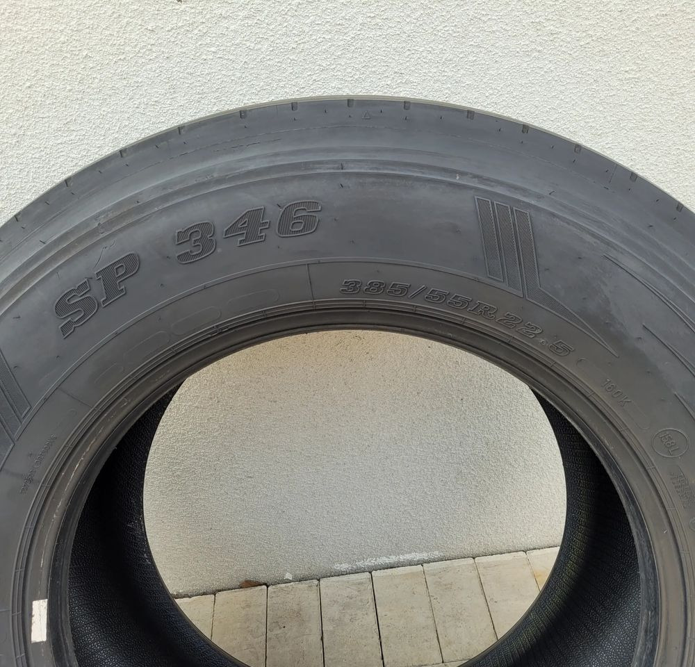 2X 385/55 R22.5 DULOP SP 346 CENA ZA SZT - Шина в категорії Вантажівки: фото 3 2X 385/55 R22.5 DULOP SP 346 CENA ZA SZT - Шина в категорії Вантажівки: фото 3
