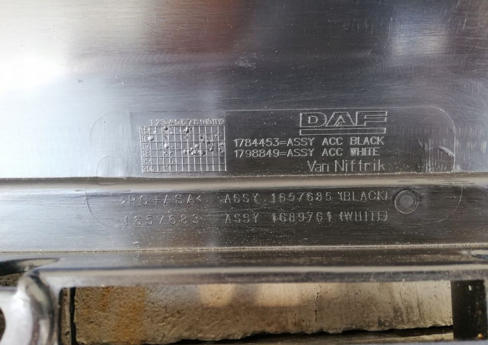 GRILL ATRAPA DAF CF NOWY ORYGINAŁ 1784453 - Решітка радіатора в категорії Вантажівки: фото 5 GRILL ATRAPA DAF CF NOWY ORYGINAŁ 1784453 - Решітка радіатора в категорії Вантажівки: фото 5