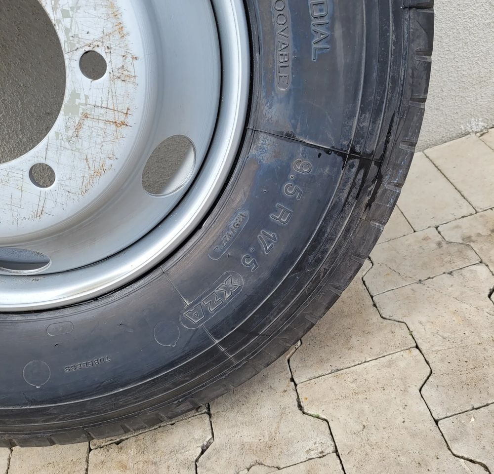 KOŁO 9.5 R 17.5 XZA MICHELIN - Шини і диски в категорії Вантажівки: фото 3 KOŁO 9.5 R 17.5 XZA MICHELIN - Шини і диски в категорії Вантажівки: фото 3