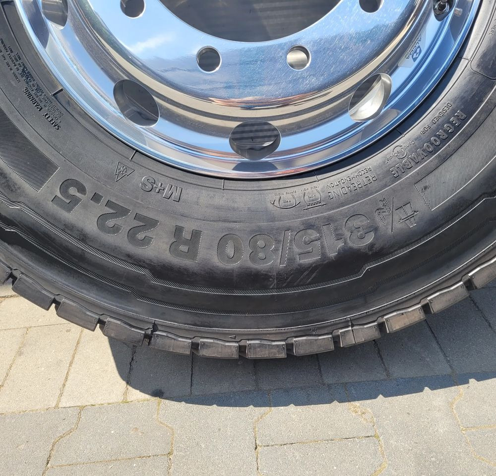 KOŁO CONTINENTAL 315/80R22.5 HYBRID HB3 ALUS ALCOA 9.00 NOWA Chwalim116 - Шини і диски в категорії Вантажівки: фото 3 KOŁO CONTINENTAL 315/80R22.5 HYBRID HB3 ALUS ALCOA 9.00 NOWA Chwalim116 - Шини і диски в категорії Вантажівки: фото 3