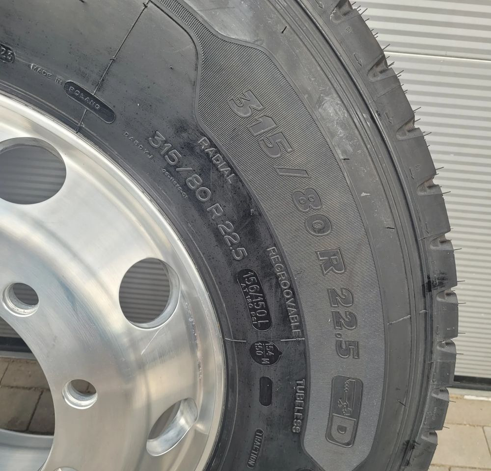 KOŁO NOWE ALCOA 9.00 MICHELIN X LINE 315/80R22.5 CHWALIM116 - Шини і диски в категорії Вантажівки: фото 2 KOŁO NOWE ALCOA 9.00 MICHELIN X LINE 315/80R22.5 CHWALIM116 - Шини і диски в категорії Вантажівки: фото 2