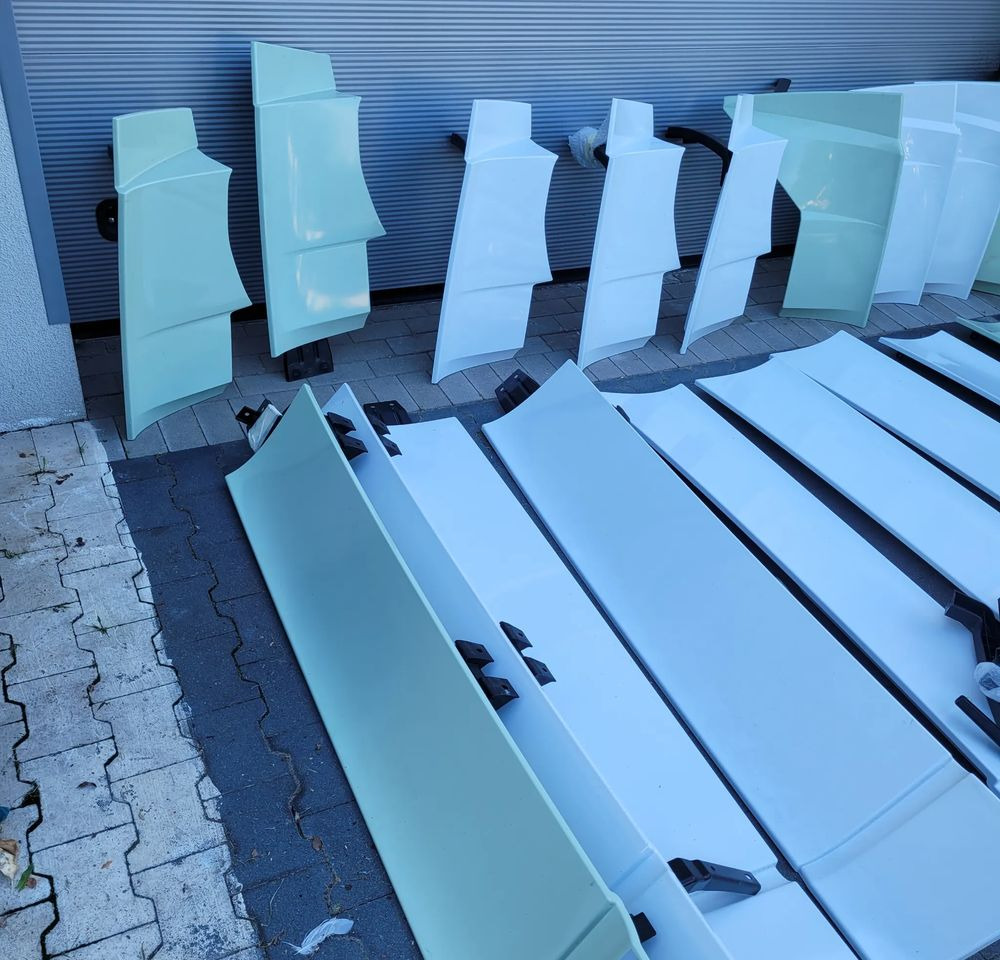 SPOJLER ZAKABINOWY MERCEDES ACTROS MP5 ORYGINAŁ A9637901644 A9607908065 CHWALIM116 - Аеродинаміка/ Спойлери в категорії Вантажівки: фото 4 SPOJLER ZAKABINOWY MERCEDES ACTROS MP5 ORYGINAŁ A9637901644 A9607908065 CHWALIM116 - Аеродинаміка/ Спойлери в категорії Вантажівки: фото 4