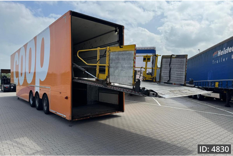 BURGERS Double-Deck / Steering axle / Tail lift / Racing - Закритий кузов напівпричіп: фото 3 BURGERS Double-Deck / Steering axle / Tail lift / Racing - Закритий кузов напівпричіп: фото 3