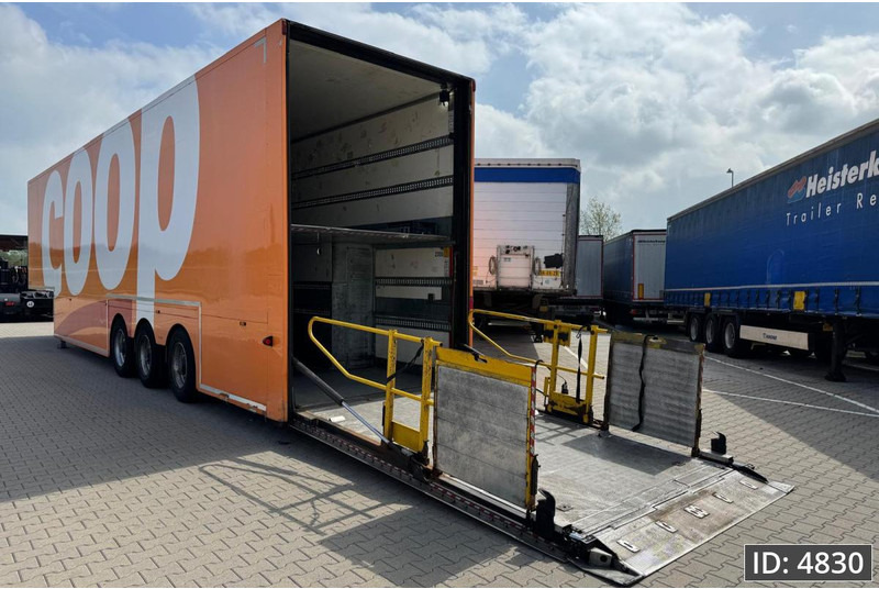 BURGERS Double-Deck / Steering axle / Tail lift / Racing - Закритий кузов напівпричіп: фото 4 BURGERS Double-Deck / Steering axle / Tail lift / Racing - Закритий кузов напівпричіп: фото 4
