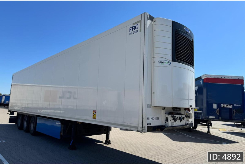 Krone SD / Carrier Vector 1550 / Palletbox / BPW Drum - Рефрижератор напівпричіп: фото 4 Krone SD / Carrier Vector 1550 / Palletbox / BPW Drum - Рефрижератор напівпричіп: фото 4