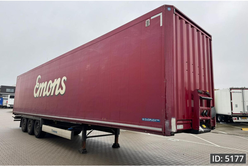 Krone SD / Disk brakes / Double stock - Закритий кузов напівпричіп: фото 4 Krone SD / Disk brakes / Double stock - Закритий кузов напівпричіп: фото 4