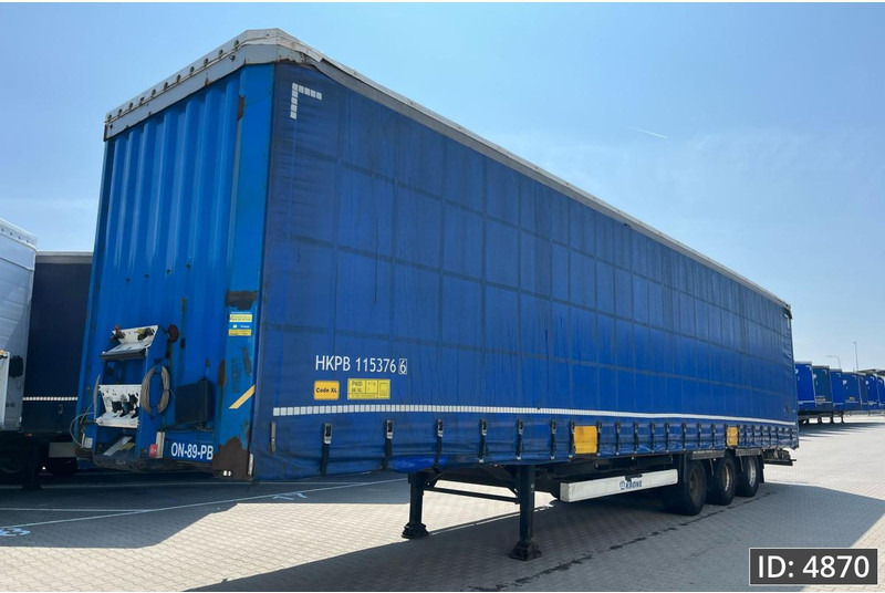 Krone SD Mega / BPW Drum / Huckepack - Тентований напівпричіп: фото 1 Krone SD Mega / BPW Drum / Huckepack - Тентований напівпричіп: фото 1