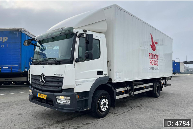 Mercedes-Benz Atego 1218 Day Cab, Euro 5, BDF / Automatic / standklima / DHOLLANDIA 2000KG - Контейнеровоз/ Змінний кузов вантажівка: фото 4 Mercedes-Benz Atego 1218 Day Cab, Euro 5, BDF / Automatic / standklima / DHOLLANDIA 2000KG - Контейнеровоз/ Змінний кузов вантажівка: фото 4