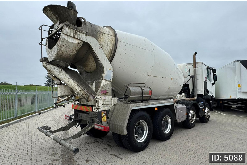 Renault C480 Day Cab, Euro 6, 8x4 / Full steel / 9m3 / TOP!! - Автобетонозмішувач: фото 3 Renault C480 Day Cab, Euro 6, 8x4 / Full steel / 9m3 / TOP!! - Автобетонозмішувач: фото 3