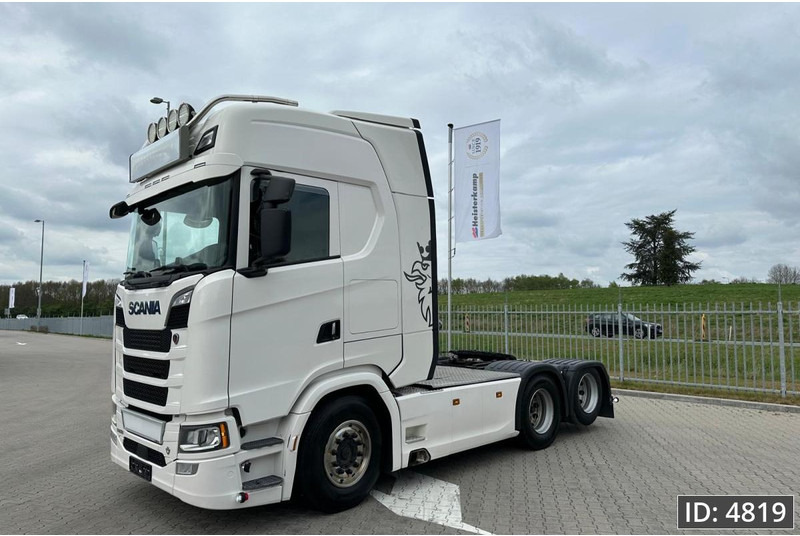 Scania S650 Topline, Euro 6, 6x2 / Retarder / Standklima / PTO / Leather / Sliding 5th wheel, Intarder - Тягач: фото 1 Scania S650 Topline, Euro 6, 6x2 / Retarder / Standklima / PTO / Leather / Sliding 5th wheel, Intarder - Тягач: фото 1
