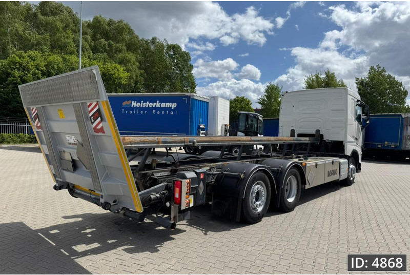 Volvo FH 500 Globetrotter, Euro 6, / 6x2 / Hydraulic body / frame 7.4 m / Tail lift - Контейнеровоз/ Змінний кузов вантажівка: фото 3 Volvo FH 500 Globetrotter, Euro 6, / 6x2 / Hydraulic body / frame 7.4 m / Tail lift - Контейнеровоз/ Змінний кузов вантажівка: фото 3