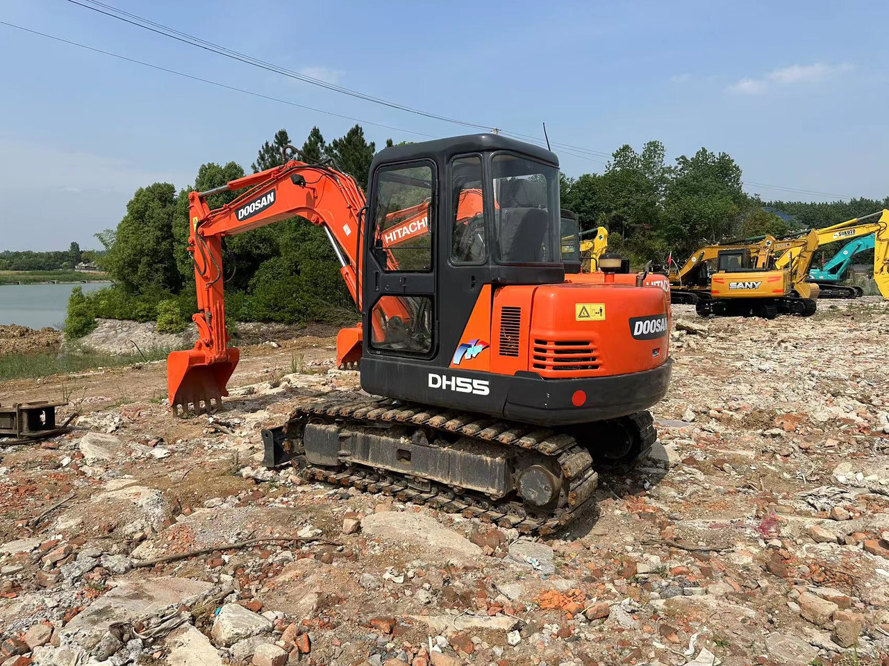 DOOSAN DH55 Mini Excavator 5.5T - Міні-екскаватор: фото 4 DOOSAN DH55 Mini Excavator 5.5T - Міні-екскаватор: фото 4