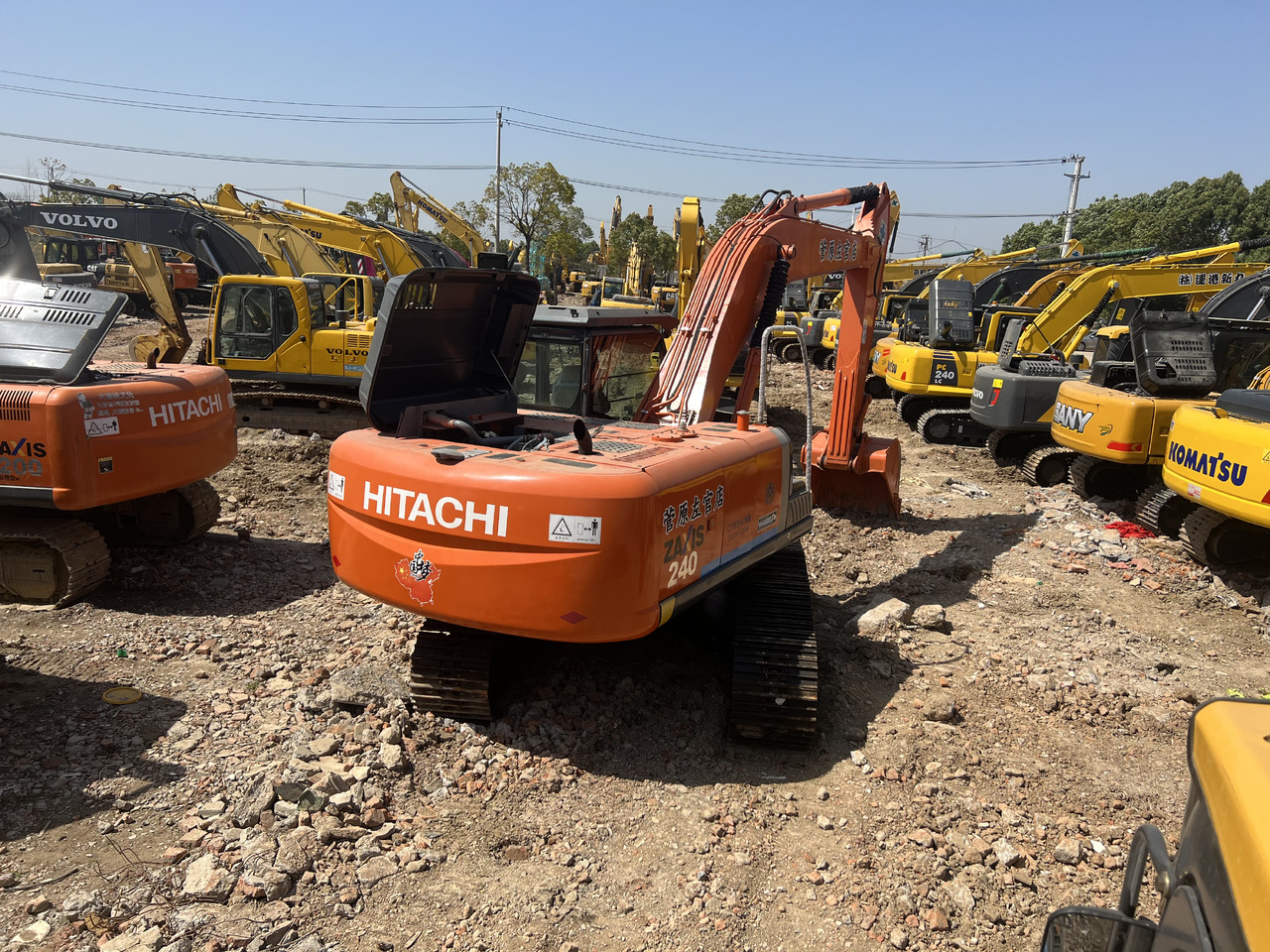 HITACHI ZX240 - Гусеничний екскаватор: фото 2 HITACHI ZX240 - Гусеничний екскаватор: фото 2