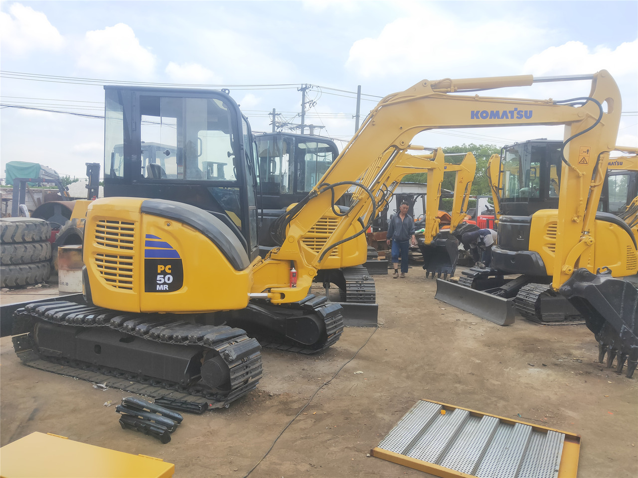 KOMATSU Mini Excavator PC50MR - Міні-екскаватор: фото 1 KOMATSU Mini Excavator PC50MR - Міні-екскаватор: фото 1