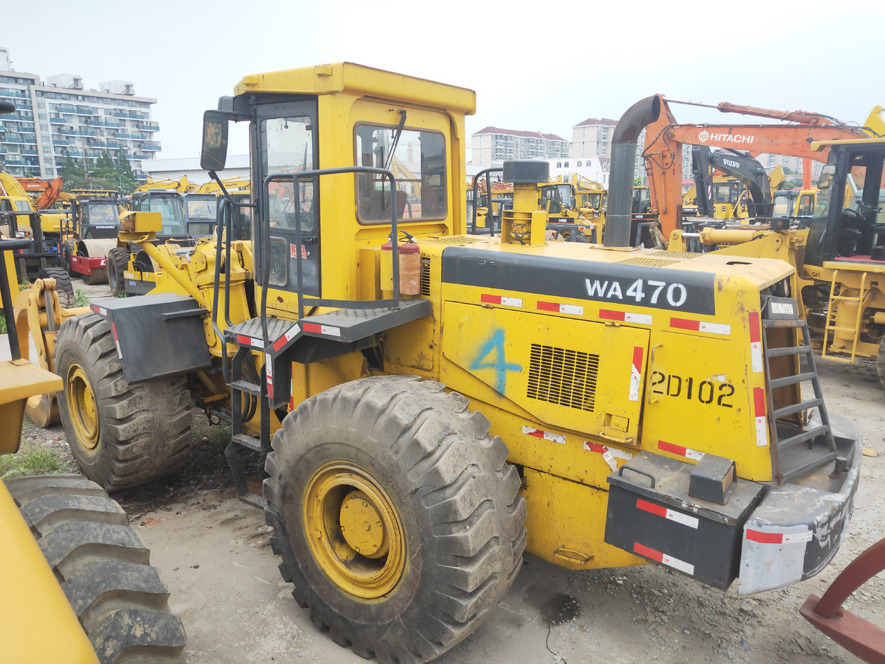 KOMATSU Wheel WA470-3 With a fork - Колісний навантажувач: фото 5 KOMATSU Wheel WA470-3 With a fork - Колісний навантажувач: фото 5