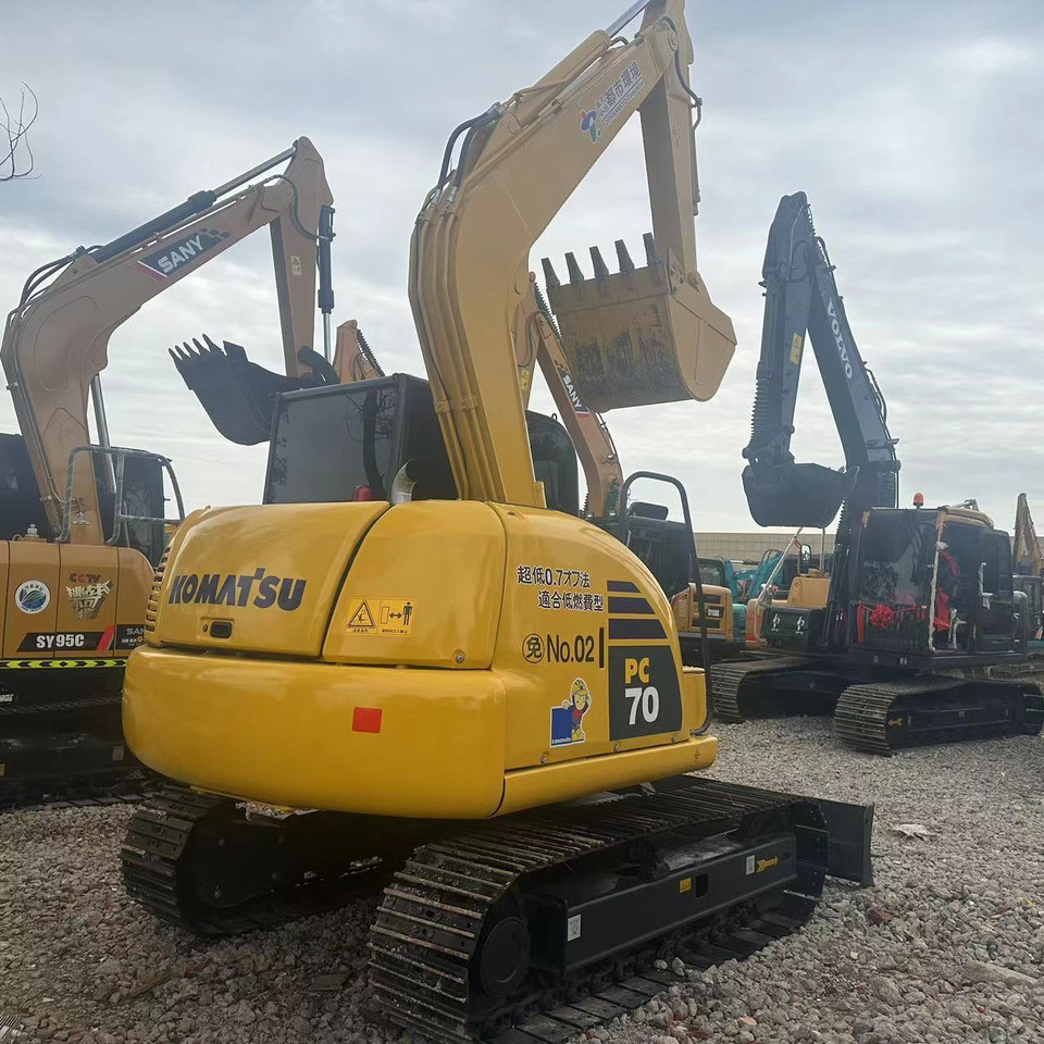Komatsu PC70-8 Mini Excavator Good Condition - Міні-екскаватор: фото 1 Komatsu PC70-8 Mini Excavator Good Condition - Міні-екскаватор: фото 1