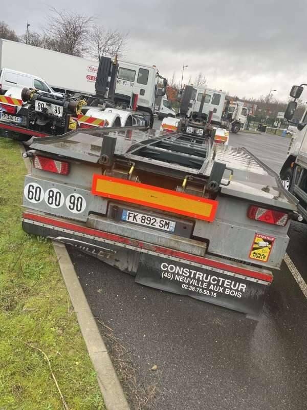 Remorque 2 Essieux 19 TONNES - PORTE CAISSON - Причіп мультиліфт/ Бункеровоз: фото 3 Remorque 2 Essieux 19 TONNES - PORTE CAISSON - Причіп мультиліфт/ Бункеровоз: фото 3