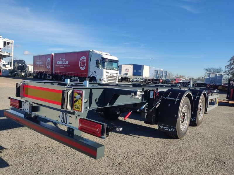 Remorque 2 Essieux 19T PORTE CAISSE MOBILE - Контейнеровоз/ Змінний кузов причіп: фото 3 Remorque 2 Essieux 19T PORTE CAISSE MOBILE - Контейнеровоз/ Змінний кузов причіп: фото 3