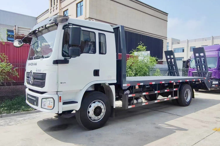SHACMAN SHACMAN L3000 4x2 Light Cargo Truck with Rear Loading Ramp - Бортова вантажівка/ Платформа: фото 1 SHACMAN SHACMAN L3000 4x2 Light Cargo Truck with Rear Loading Ramp - Бортова вантажівка/ Платформа: фото 1