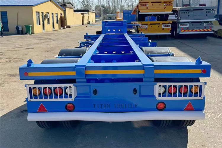 TITAN 2 Axle 20ft ISO Tank Chassis Trailer for Sale In Papua New Guinea - Шасі напівпричіп: фото 4 TITAN 2 Axle 20ft ISO Tank Chassis Trailer for Sale In Papua New Guinea - Шасі напівпричіп: фото 4