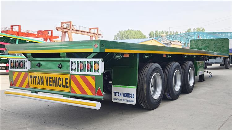 TITAN 2025 New 3 Axle Flatbed Trailer for Sale In Guyana - Шасі напівпричіп: фото 3 TITAN 2025 New 3 Axle Flatbed Trailer for Sale In Guyana - Шасі напівпричіп: фото 3