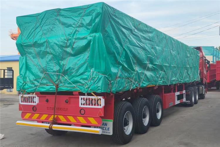 TITAN 2025 New China Flatbed Trailer with Single Tires In Kenya - Шасі напівпричіп: фото 4 TITAN 2025 New China Flatbed Trailer with Single Tires In Kenya - Шасі напівпричіп: фото 4