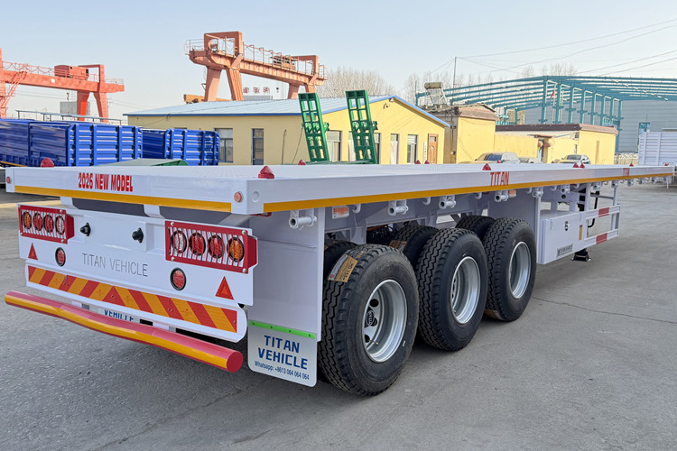 TITAN 2026 New Flatbed Trailers for Sale in Ghana - Бортовий напівпричіп/ Платформа: фото 1 TITAN 2026 New Flatbed Trailers for Sale in Ghana - Бортовий напівпричіп/ Платформа: фото 1