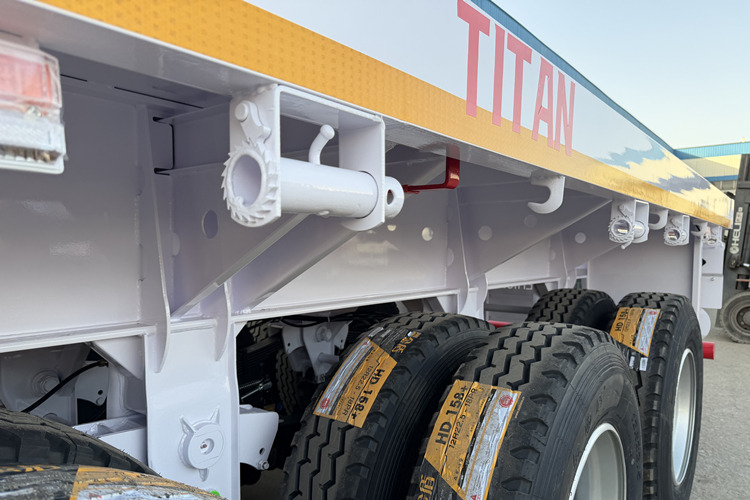 TITAN 2026 New Flatbed Trailers for Sale in Ghana - Бортовий напівпричіп/ Платформа: фото 4 TITAN 2026 New Flatbed Trailers for Sale in Ghana - Бортовий напівпричіп/ Платформа: фото 4
