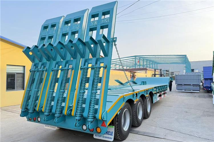 TITAN 3 Axle Low Bed Truck Price In Ghana - Низькорамна платформа напівпричіп: фото 2 TITAN 3 Axle Low Bed Truck Price In Ghana - Низькорамна платформа напівпричіп: фото 2