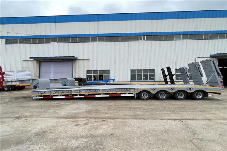 TITAN 4 Line 8 Axle Low Loader Trailer for Sale In Costa Rica - Низькорамна платформа напівпричіп: фото 3 TITAN 4 Line 8 Axle Low Loader Trailer for Sale In Costa Rica - Низькорамна платформа напівпричіп: фото 3