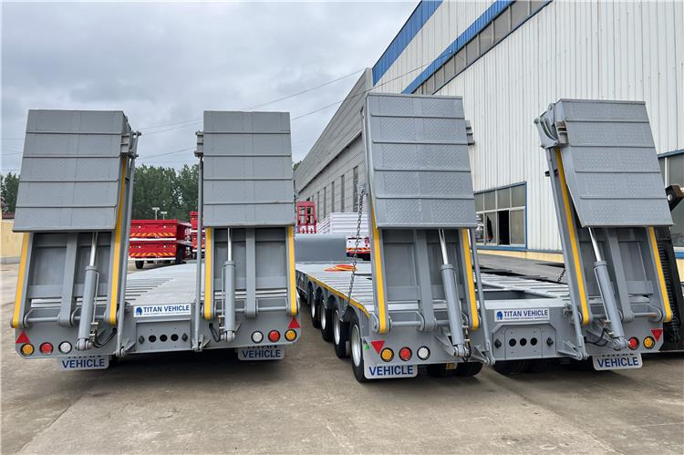 TITAN 4 Line 8 Axle Low Loader Trailer for Sale In Costa Rica - Низькорамна платформа напівпричіп: фото 4 TITAN 4 Line 8 Axle Low Loader Trailer for Sale In Costa Rica - Низькорамна платформа напівпричіп: фото 4