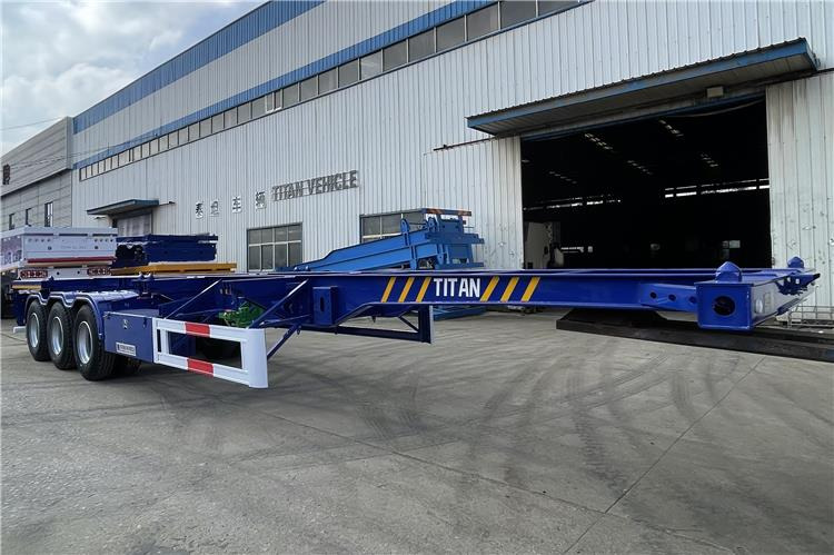 TITAN 40ft Container Chassis Trailer for Sale In Guam - Шасі напівпричіп: фото 3 TITAN 40ft Container Chassis Trailer for Sale In Guam - Шасі напівпричіп: фото 3