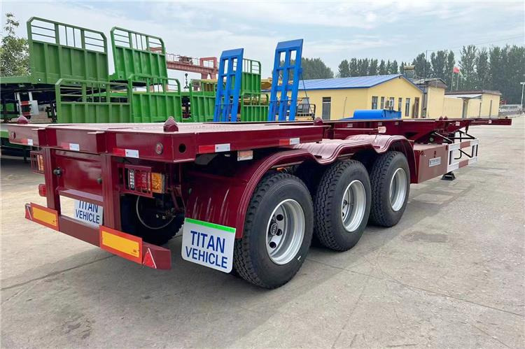 TITAN 40ft Skeleton Trailer Price for Sale In Guyana - Шасі напівпричіп: фото 1 TITAN 40ft Skeleton Trailer Price for Sale In Guyana - Шасі напівпричіп: фото 1