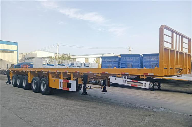 TITAN 5 Axle 13M Flatbed Trailer Price for Sale In Zimbabwe - Бортовий напівпричіп/ Платформа: фото 1 TITAN 5 Axle 13M Flatbed Trailer Price for Sale In Zimbabwe - Бортовий напівпричіп/ Платформа: фото 1