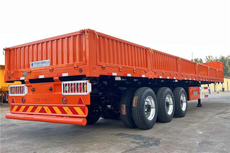 TITAN 600/800mm Hight Side Wall Trailer for Sale In Angola - Бортовий напівпричіп/ Платформа: фото 3 TITAN 600/800mm Hight Side Wall Trailer for Sale In Angola - Бортовий напівпричіп/ Платформа: фото 3